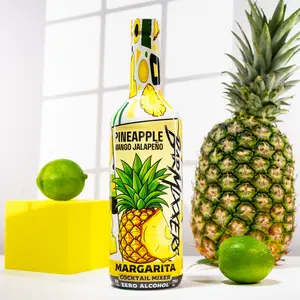 Cocktail mixer pineapple mango jalapeño Margarita syrup, non-alcoholic cocktail mix