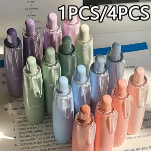 Pen-Shaped Dual-Sided Tape, 1/4 Pack, Dot Adhesive, DIY Craft, Photo & Receipt Sticker, Student Supplies, Office Use, Replaceable Core, Non-Toxic, Double Sided Tape For Crafts, Double Face Tape, Sticky Dots