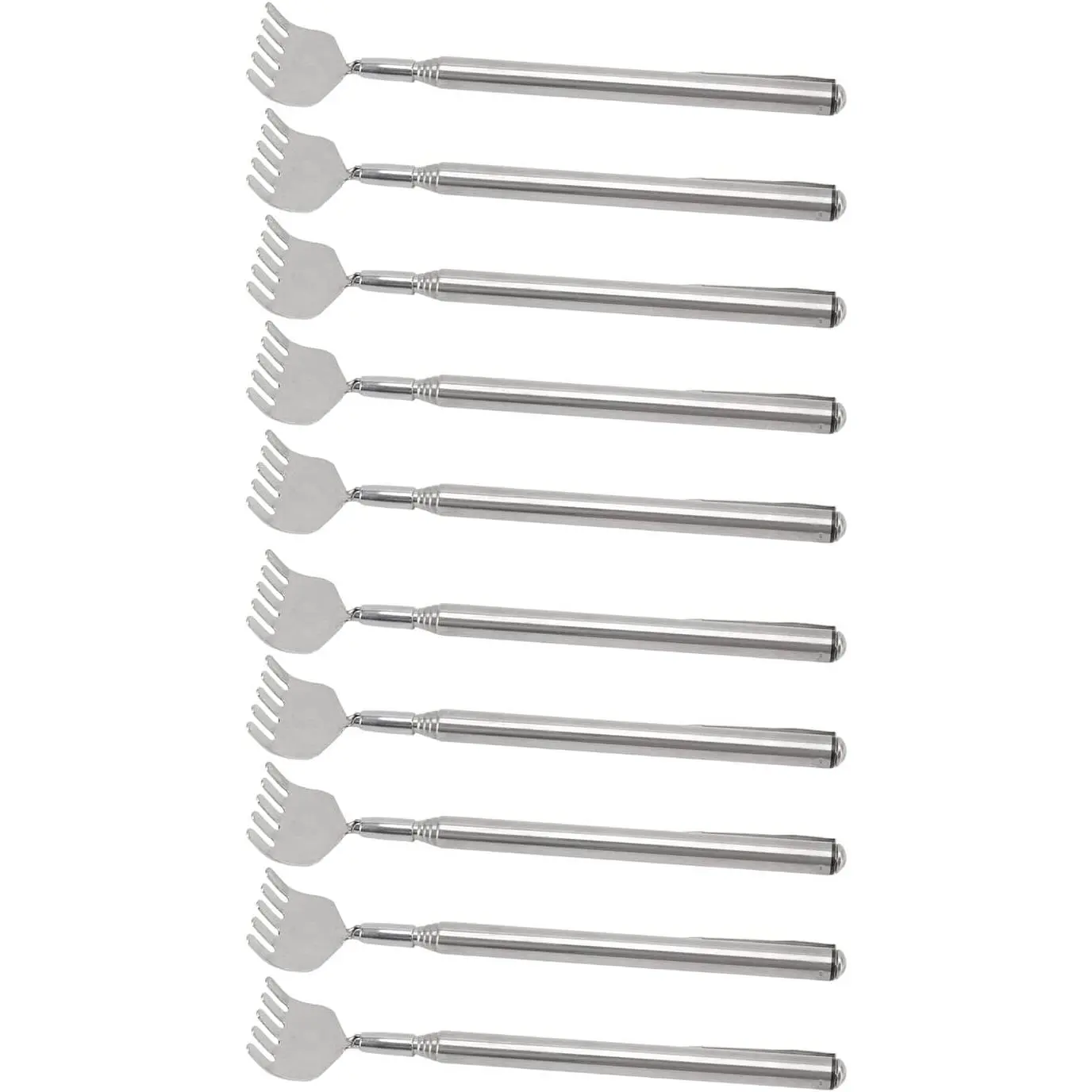 Back Scratcher Extendable, 10pcs Mini Portable Foldable Back Scratcher Telescoping with Pocket Clip for Men Women