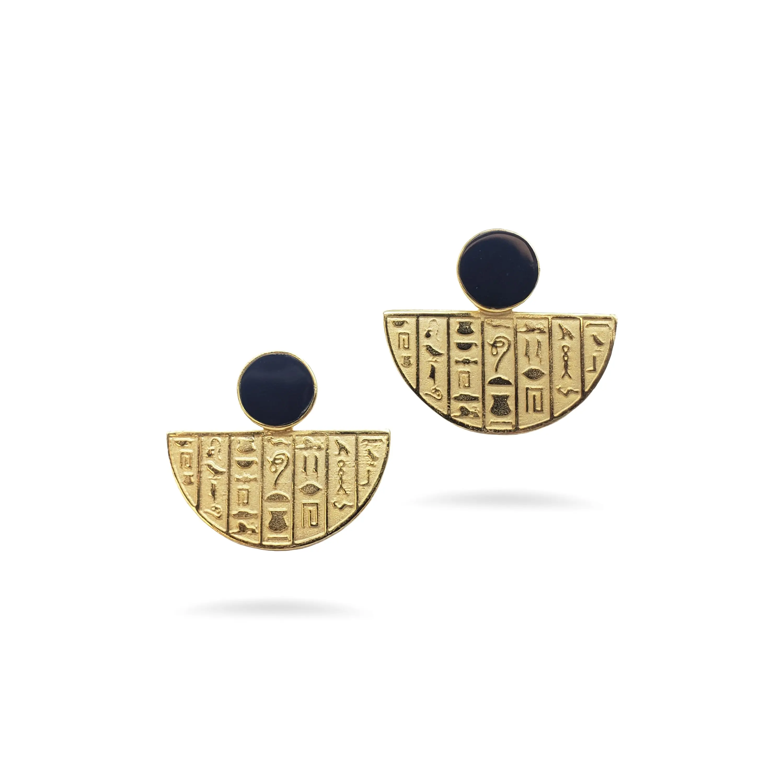 Egyptian Hieroglyphic Earrings - Made in Egypt