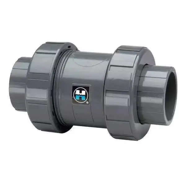Hayward TC10100STE 1 in. PVC True Check Valve, Socket x Threaded Connections, Bathtub & Shower Diverter Valve, Threaded Connections Bathtub & Shower Diverter Valves