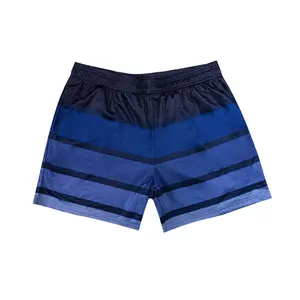 BASEBALL LIFESTYLE 101 Gradient Stripe Youth Shorts - Blue Collection Youth Short Junior & Adult Sizes Holiday Back To School Summer Gift