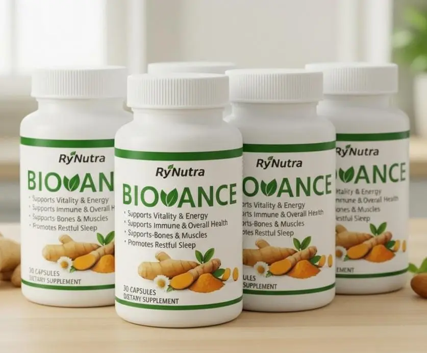 BIOVANCE Nerve Support 6 Pack – 30 Capsules for Energy, Nerve Health ...