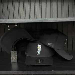 Exclusive Caps El Flaco SnapBack Hat- Black Cotton Cap