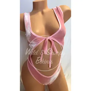 POLE DANCEWEAR, Tie front one piece, Stripper outfits, Stripper clothes, Exotic dancewear