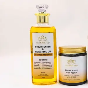 Brightening & Exfoliating Duo Oil & Scrub