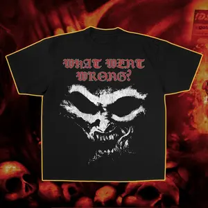 Postal Redux - What Went Wrong Graphic Tee Heavy Cotton Tee Shirt, 100% Heavy Cotton Shirt
