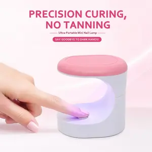 Mini Nail Dryer UV LED Lamp Machine Shell Single Finger Phototherapy Machine for Nails UV Gel Polish Quick Drying Manicure Tools