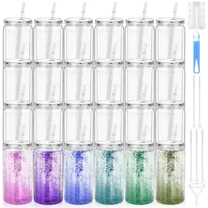 HILAKE 24pcs Double Layer Bamboo Lid Sports Mug with Straw Lid is an essential companion for outdoor riding, traveling, camping and daily hydration, ideal for graduation season, Valentine's Day and other festive gift giving