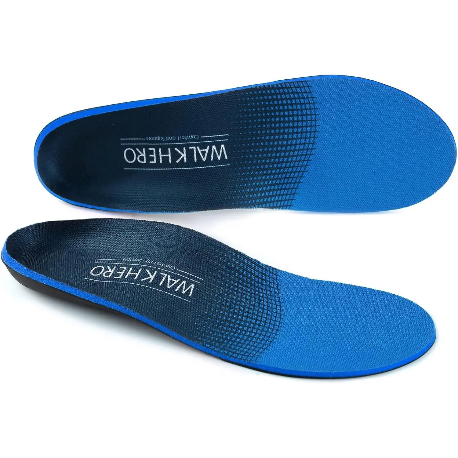 Plantar Fasciitis Insoles for Men Women - Orthotics Inserts, Shoe Insoles Arch Support Flat Feet Inserts Work Boot Insole (Mens 10-10 1/2 | Womens 12-12 1/2)