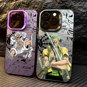 Hot Anime L-Luffys Cool O-Ones s Phone Case For iPhone 17 Air 16 15 14 13 12 11 Pro Max Plus  Candy Matte Back Cover