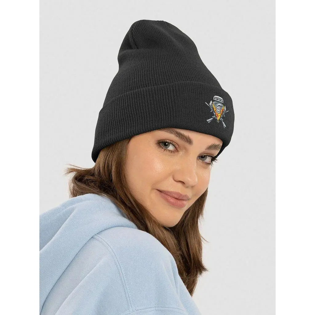 Flame Knit Beanie
