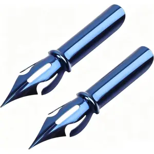 2Pcs Comic Pen Nib Replacements for Calligraphy Manga Writing Painting Lantern Head Nib