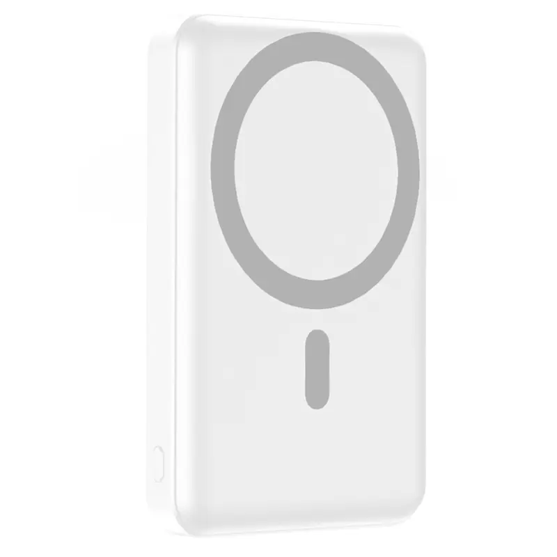 Yiisonger Compact and Ultra-Slim Magnetic Power Bank - 10000mAh, 22.5W PD Boost Fast Charging, 2 Ports, Chargeable, Intelligent Monitoring, Digital Display Wireless Charger for iPhone 12-16 & Pro/Plus/Max Smartphones