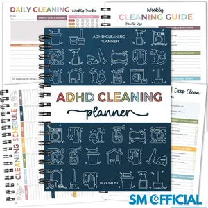 2026 version | ADHD Cleaning Checklist Book – Routines & Schedules for Adults and Teens