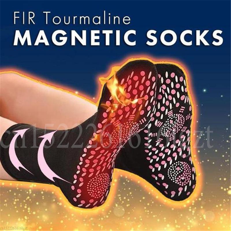 Tourmaline Self-Heating Magnetic Therapy Socks*