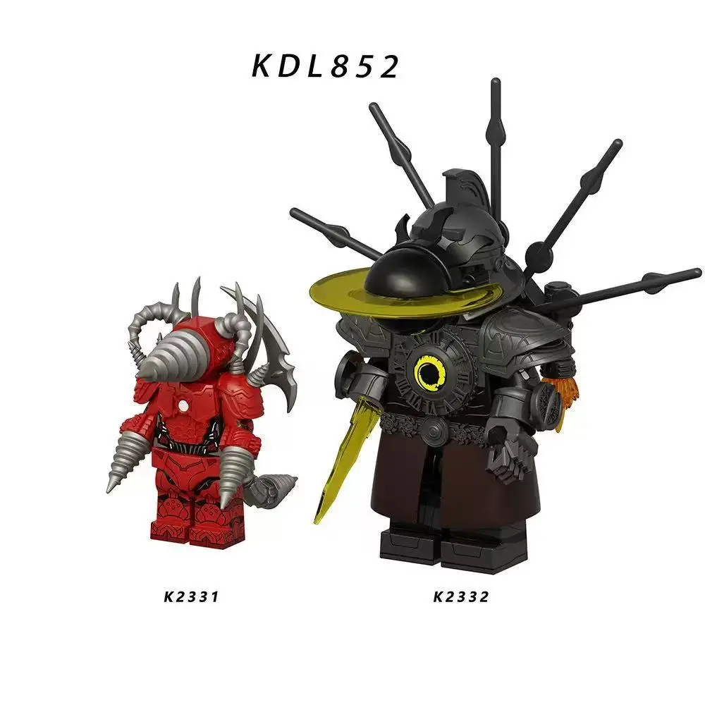 New KDL SWAT Skibidi Toilet Man Figures Anime Block Toys TvMan