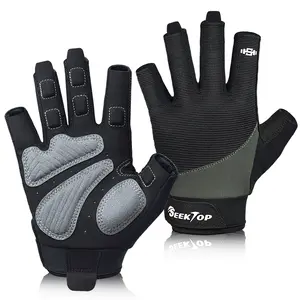 Seektop Workout Gloves for Men and Women, Weight Lifting Gloves with Full Protection, Excellent Grip, Gym Gloves, Breathable Exercise Gloves for Weightlifting, Fitness, Training Sports Gear