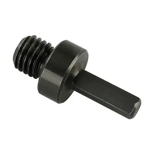 Hexagonal Connecting Rod Adapter - Converts Hand Drill to Angle Grinder/Polisher - Inch Thread Power Tool Accessory for Buffing & Grinding