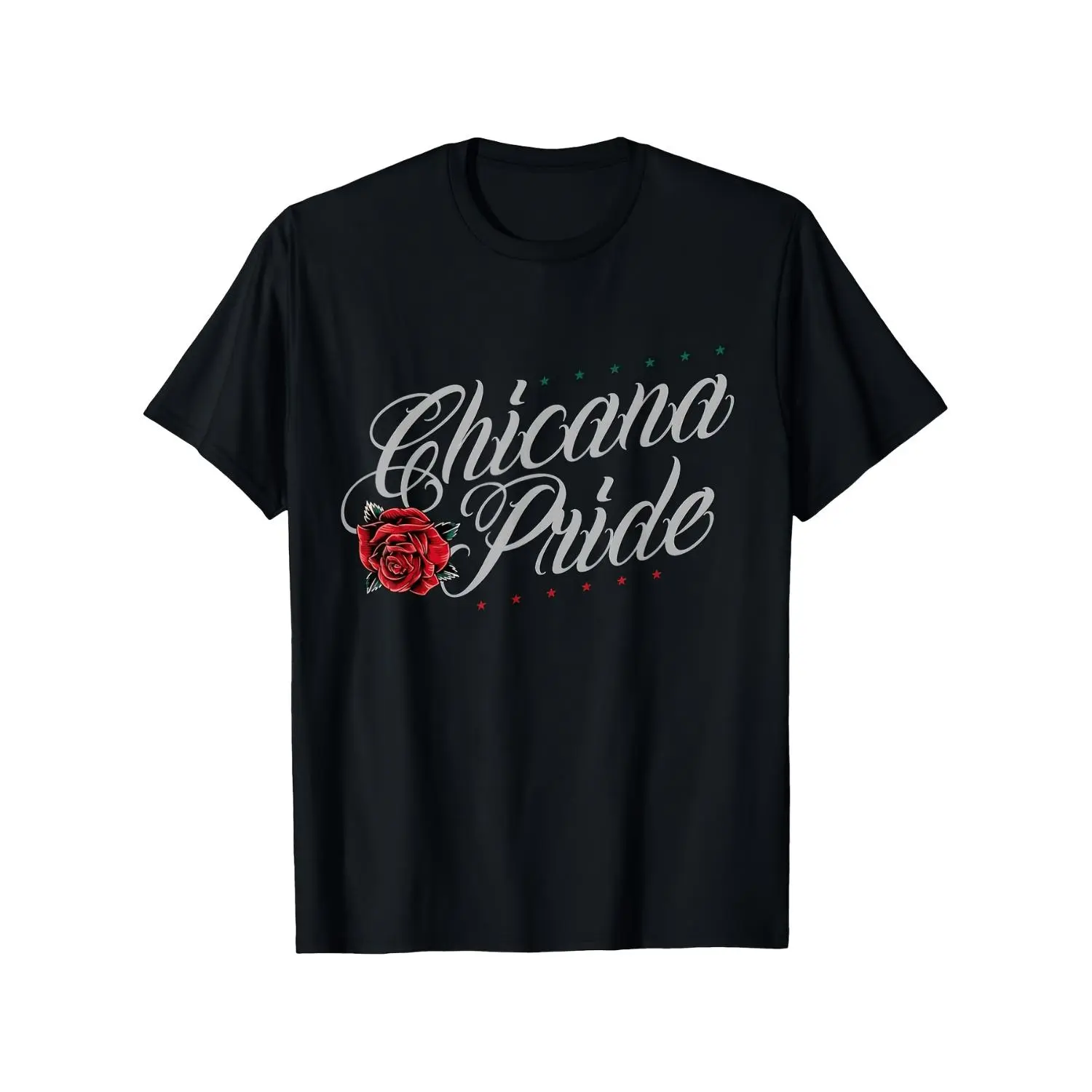 Chicana Pride T-Shirt | Mexican Heritage Design with Calavera Print - Unisex S-XXXL Sizes - Soft Breathable Latino Cultural Apparel for Chicano Pride Gift, Plus Size