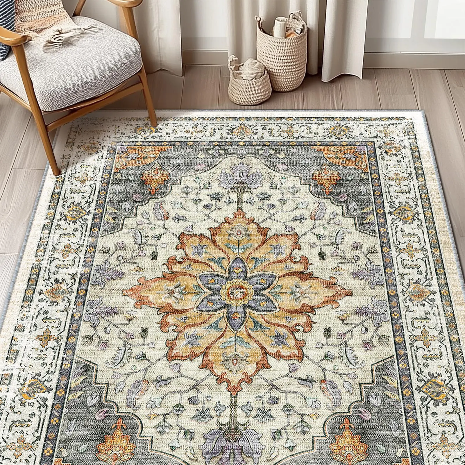 Light Yellow/Carbon Grey/Orange