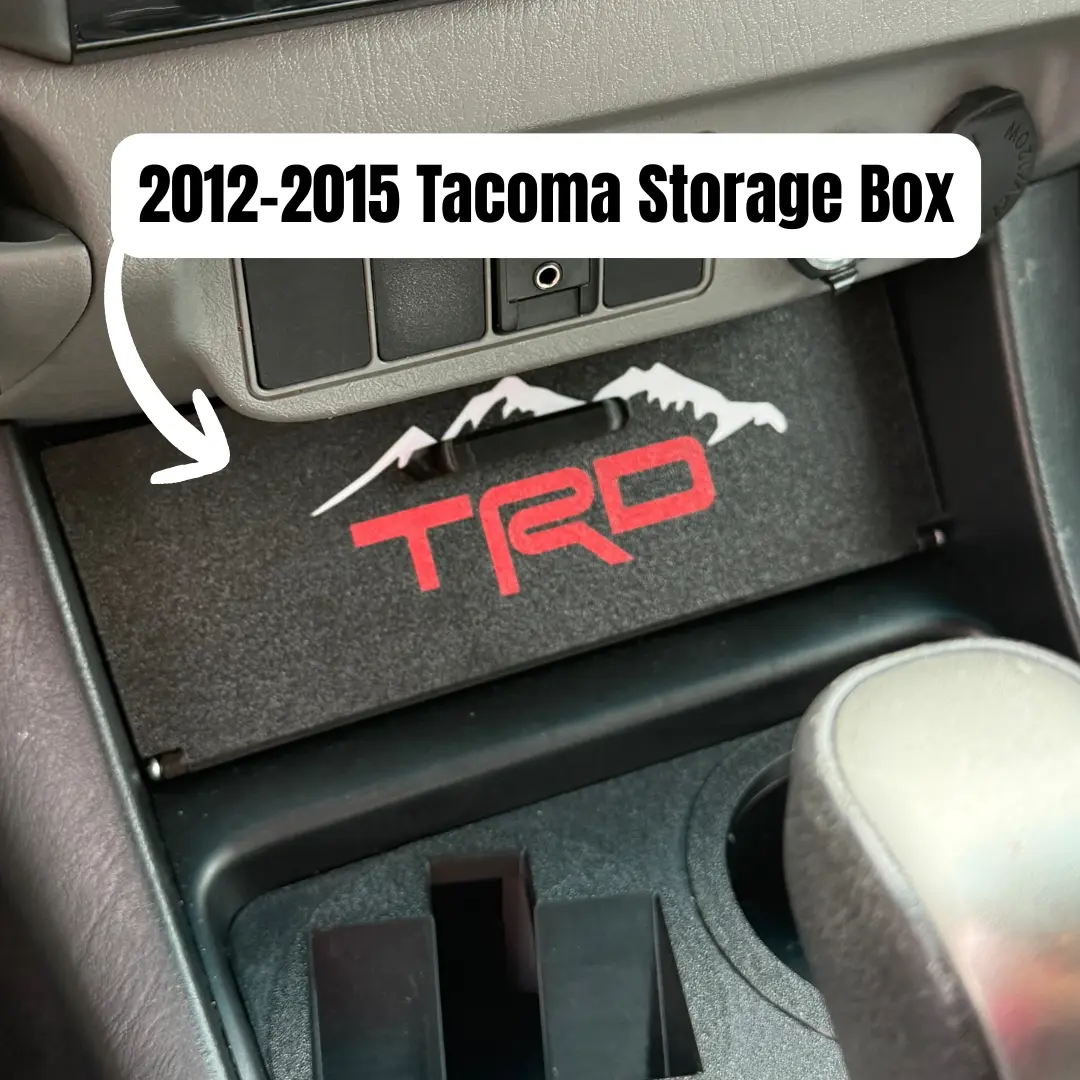 Tacoma Storage Box | Console Organizer Bin | 2nd Gen Toyota Tacoma (2012-2015)