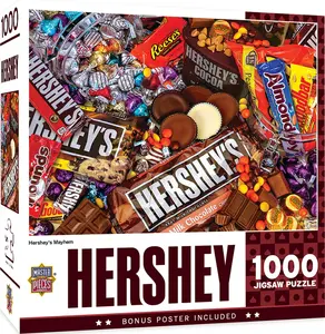 Hershey's Mayhem 1000 Piece Jigsaw Puzzle Hershey's Mayhem 1000 Piece Jigsaw Puzzle
