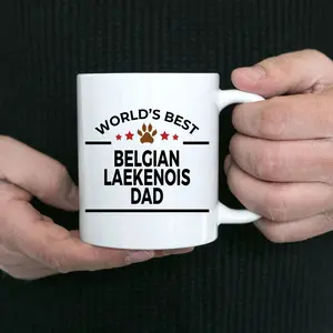 Belgian Laekenois Dog Dad Mug