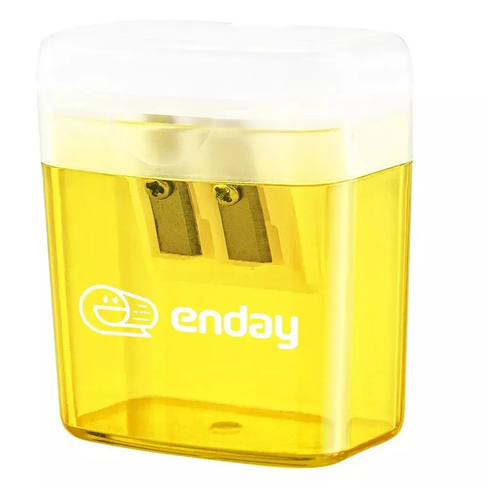 Enday 2-Hole Sharpener W/Recycle Bin