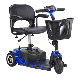 【Summervibes】VEVOR 3 Wheel Folding Mobility Scooter for Adults & Seniors, Heavy-Duty Electric Powered Mobility Scooter & 12 Mile Long Range,  Travel Wheelchair with 9° Climbing Capacity, 265lb Capacity