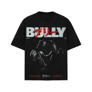 Ye Bully Album 2026 Premium Graphic T-Shirt V2, Oversized Cotton Tee, Hip Hop Streetwear T-Shirt, Vintage Rap Style Apparel, Gift Idea for Fans and Music Lovers, Retro Urban Fashion Tee