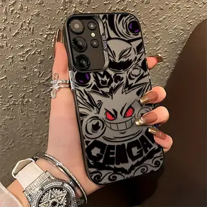 Evil Little Monster Gengar Phone Case Suitable for Samsung Galaxy S26 S25 S24 S23 S22 S21 S20 FE Ultra Plus Edge 4G 5G Anti Fall Matte Back Cover