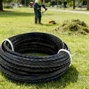Durable Grass Trimmer Replacement String, Wear-Resistant Sawtooth Weed Cutter Rope, Anti-Break Grass Line, 3.0mm X 5m