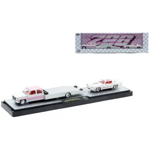 M2 Machines 1980 Chevy Ramp Squarebody Lowered Truck & '80 Chevy Camaro Z28 R99