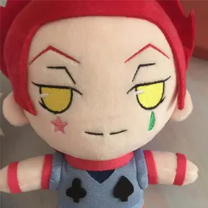 Hunter X Hunter Hisoka Plush Doll Toy Killua Zoldyck Cute Soft Stuffed Pillow Birthday Gift 20cm
