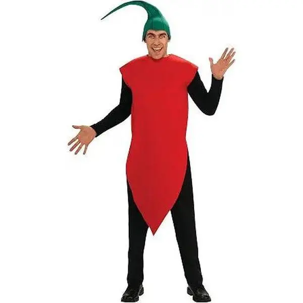 Adults Smokin' Red Chili Pepper Costume