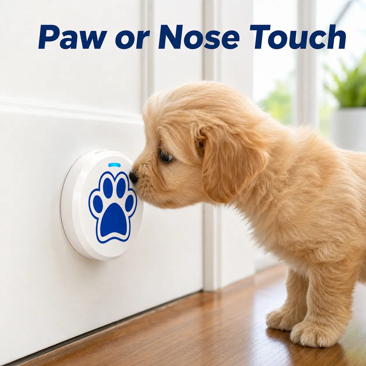 ChunHee Dog Potty Training Doorbell Kit - Chew-Proof, 36 Custom Sounds, 0-115dB Adjustable Volume, Touch Button, Potty Alert, Indoor & Outdoor Pet Supplies for Accident Reduction
