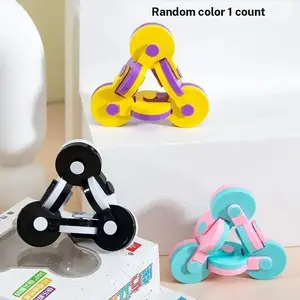 Magic Cube 3D Multi-Space Interlocking Infinite Flip Cognitive Exercise Finger Flexibility Toy Gift, Brain Teaser Puzzle Game