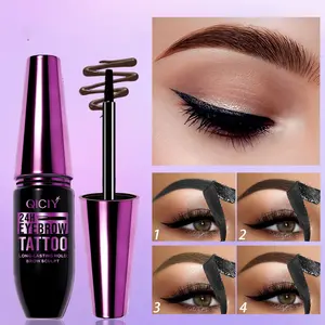 Long-Lasting Eyebrow Dye Gel, Waterproof Film, Series, Natural 3D Brow Makeup, Non-Fading Tattoo Hair Gel, Women's Cosmetics, Holiday Gift, Eyebrow Makeup Products
