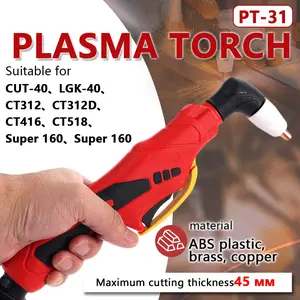 Pt31 Plasma Cutter Nozzle Assembly, Replacement Part for Lgk/cut-40 Plasma Cutting Machine, Essential Accessory for Precision Cutting