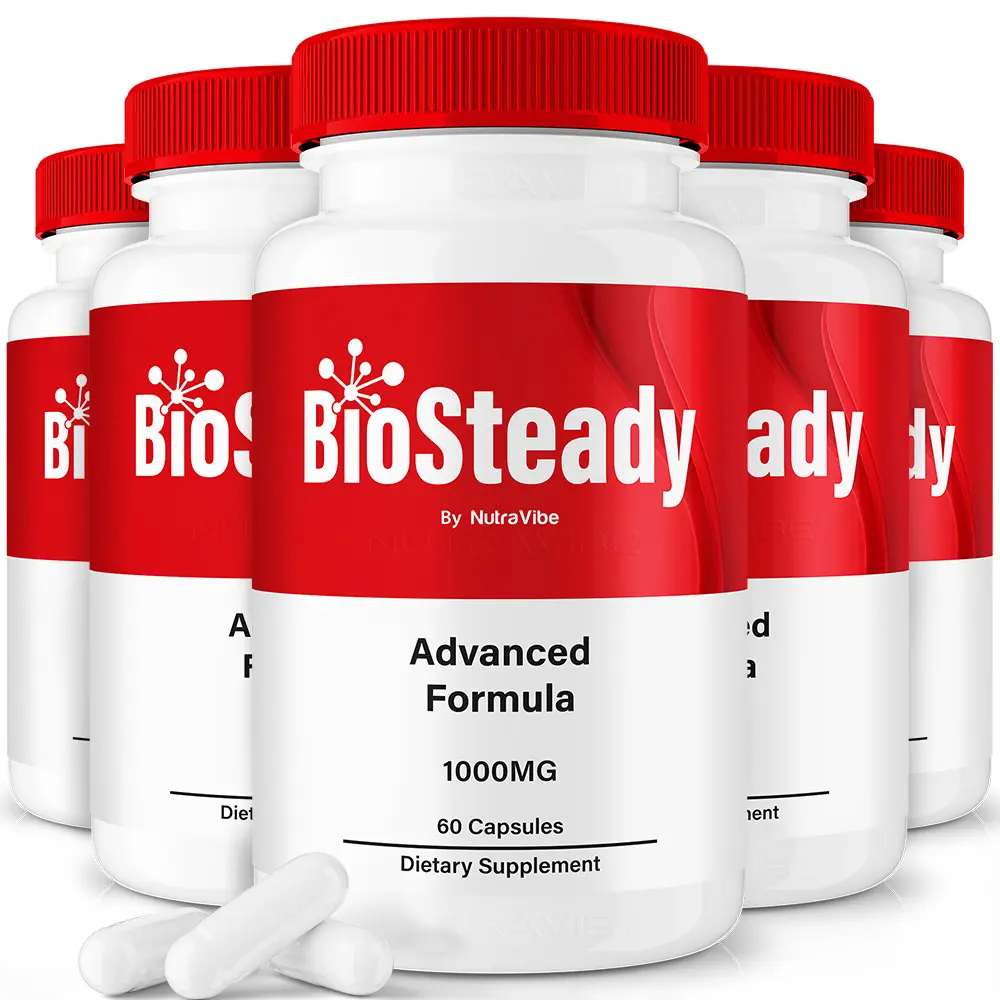 5 Pack: BioSteady Advanced Formula