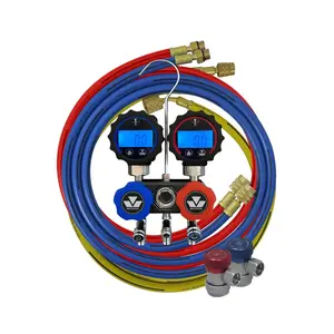 Mastercool  Series Digital 134A Manifold Gauge Set, Black