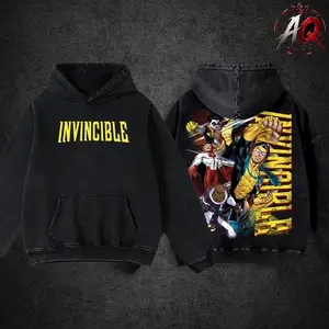 Mark Grayson Shirt Hero Team Scene Tee, Invincible Superhero Graphic T-Shirt, Amazon Prime Animated Series Shirt, Comic Streetwear Merch Tee, Trending Viral Gift invincible war