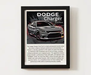 Dodge Charger Scat Pack Poster