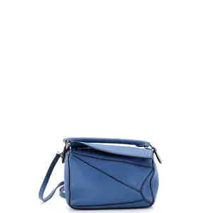 Pre-owned Loewe material Messenger Bags Puzzle Bag Leather Mini by Rebag
