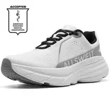 ALLSWIFIT ActiveAiry Men's Comfortable Walking Shoes Cushion Lightweight Running Tennis Non-Slip Jogging Workout Gym Athletic Breathable Fashion Sneakers Road Running Shoes Jogger Shoes Outdoorfun