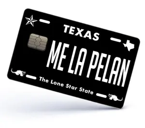 Me la Pelan Credit Card Skin Cover Vinyl Stickers (4 Pack) -Texas Sticker Me la Pelan