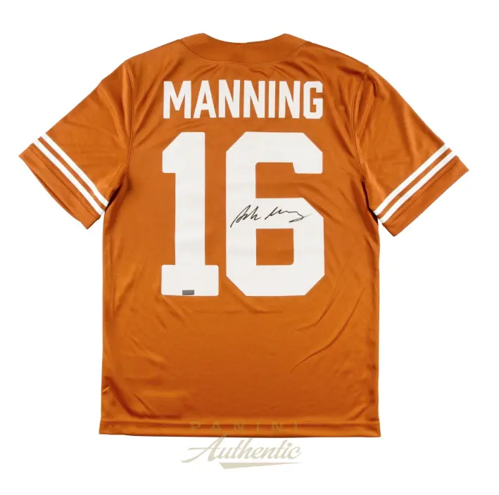 Arch Manning Autographed Nike University of Texas Orange Replica Jersey