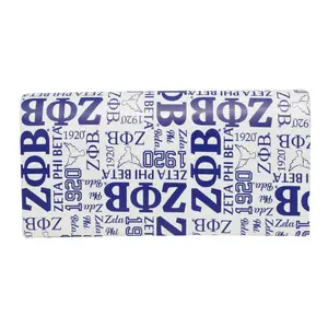 ZPB Sorority Pride Graphic Print Fold Over Clutch