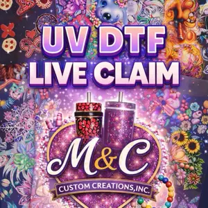 M&C Custom Creations Inc. UV DTF Wraps Live Claim for Vibrant Designs and Durable Prints